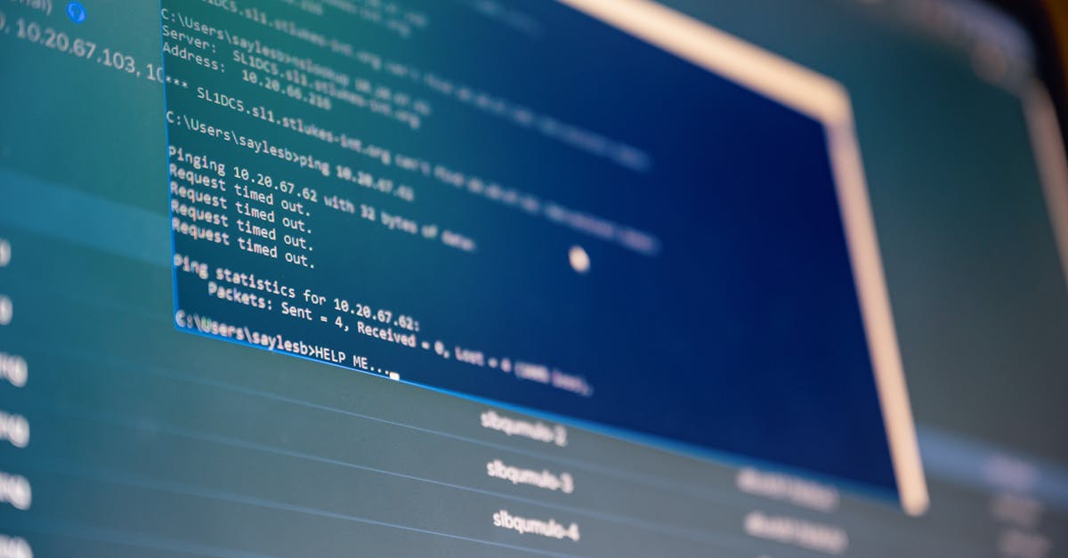 Close-up of digital data analysis displayed on a computer monitor with blue tones.